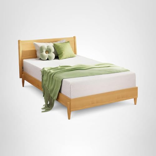 EGOHOME Green Tea Memory Foam Mattress - Full Size - White