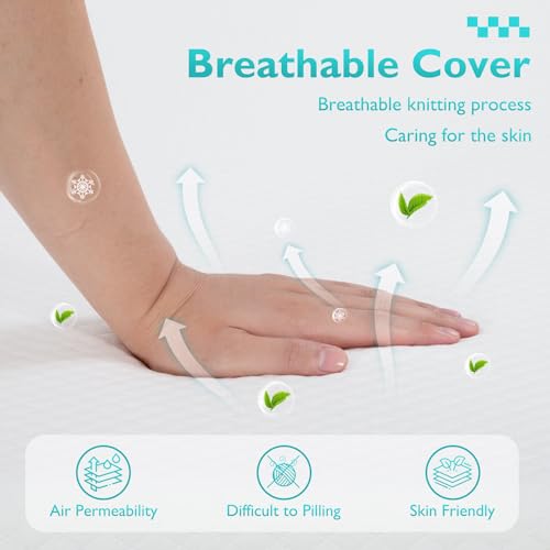 FDW Ventilated Gel Memory Foam Mattress - California King Size