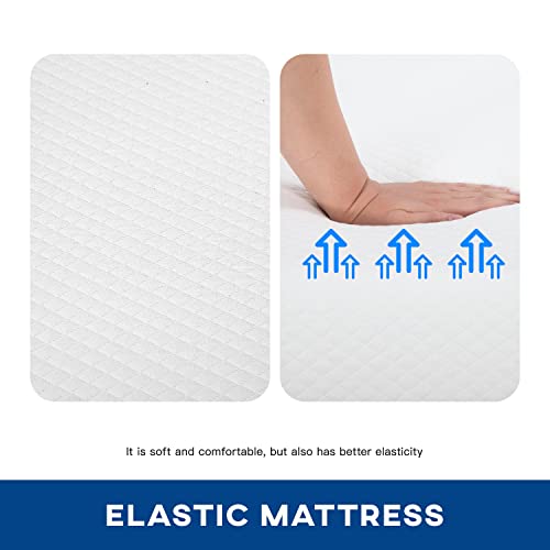 FDW Ventilated Gel Memory Foam Mattress - King Size - White