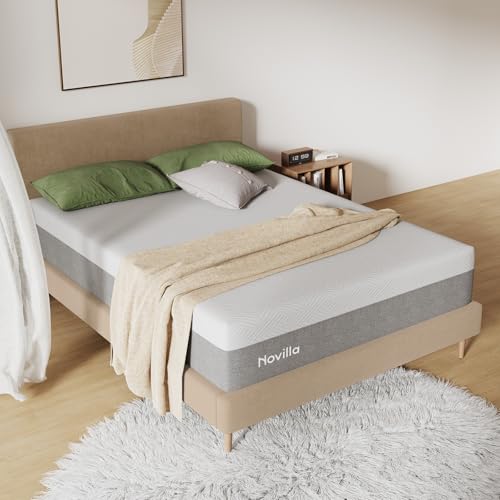 Novilla Gel Memory Foam Mattress - Full Size - Grey