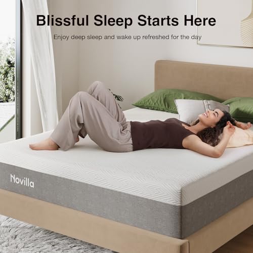 Novilla_Gel_Memory_Foam_Mattress_-_Twin_XL_Size_-_Grey_2