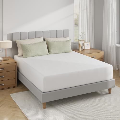 Novilla NanoGel Memory Foam Mattress - King Size - White
