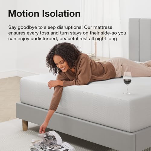 Novilla NanoGel Memory Foam Mattress - King Size - White