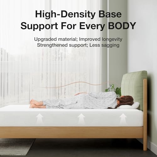 Novilla NanoGel Memory Foam Mattress - Queen Size - White