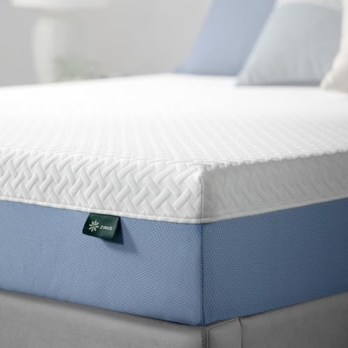 Zinus Airflow Cooling Memory Foam Mattress - Full Size - White