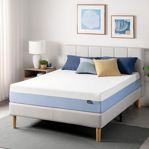 Zinus Airflow Cooling Memory Foam Mattress - King Size - White
