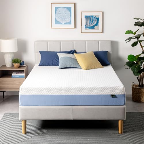 Zinus Airflow Cooling Memory Foam Mattress - Queen Size - White