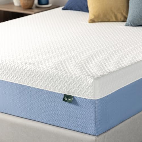 Zinus Airflow Cooling Memory Foam Mattress - Queen Size - White