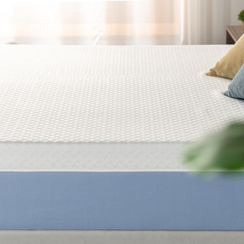 Zinus Airflow Cooling Memory Foam Mattress - Queen Size - White