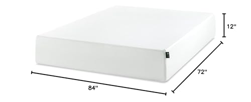 Zinus Green Tea Memory Foam Mattress - California King Size - White