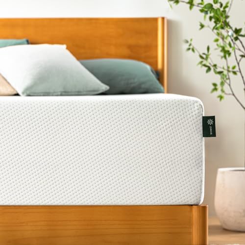Zinus Green Tea Memory Foam Mattress - Queen Size - White