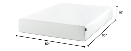Zinus Green Tea Memory Foam Mattress - Queen Size - White