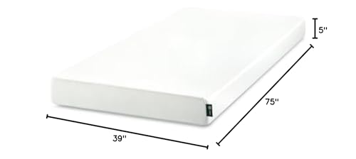 Zinus Green Tea Memory Foam Mattress - Twin Size - White